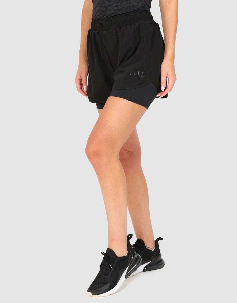 elle sportswear ELLE Sport 2 in 1 Short - Black
