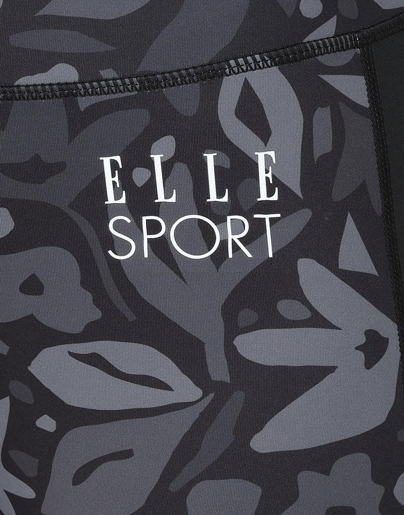 Elle Sportswear ELLE Sport AOP Legging - Black