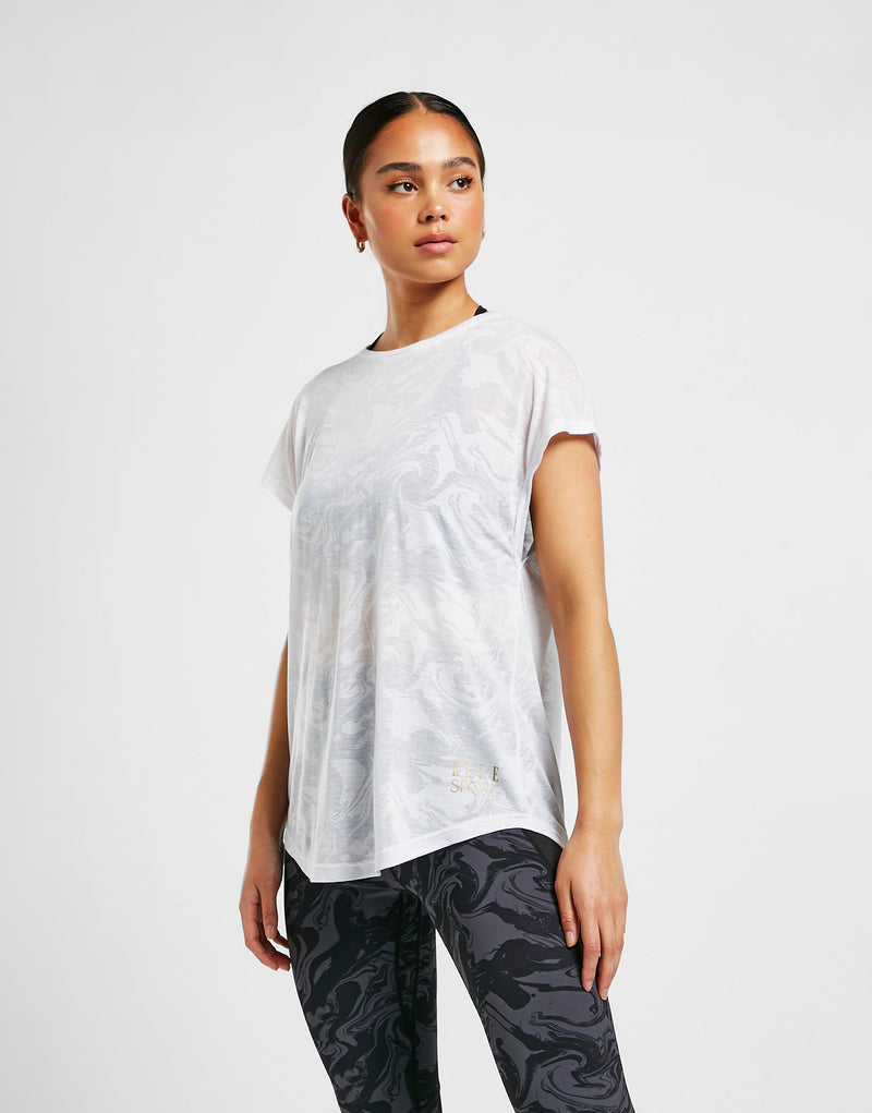 elle sportswear ELLE Sport Burn Out Tee