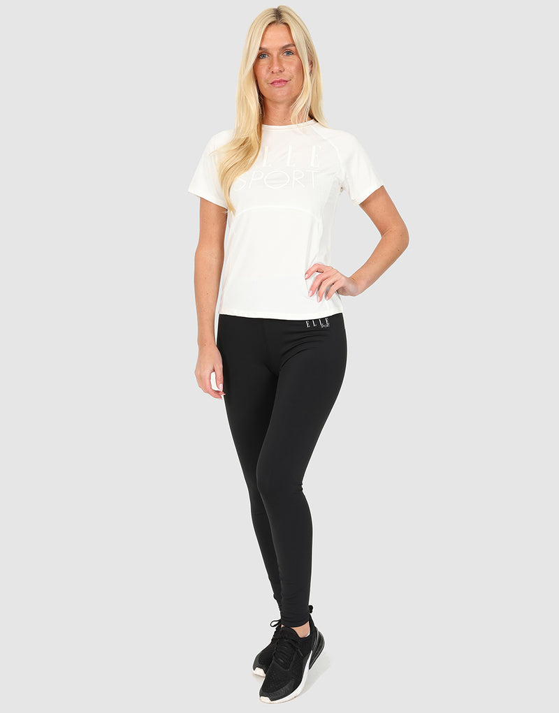 elle sportswear ELLE Sport Contour T-Shirt - Cream