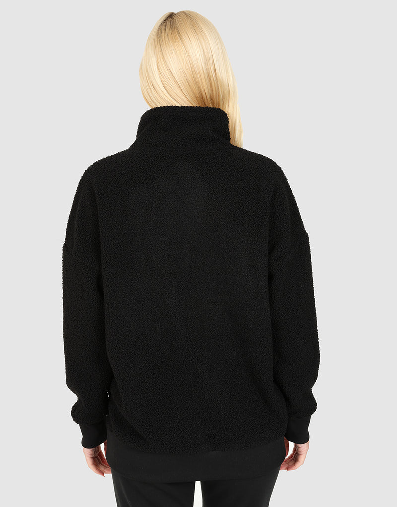 Elle Sportswear ELLE Sport Funnel Fleece - Black