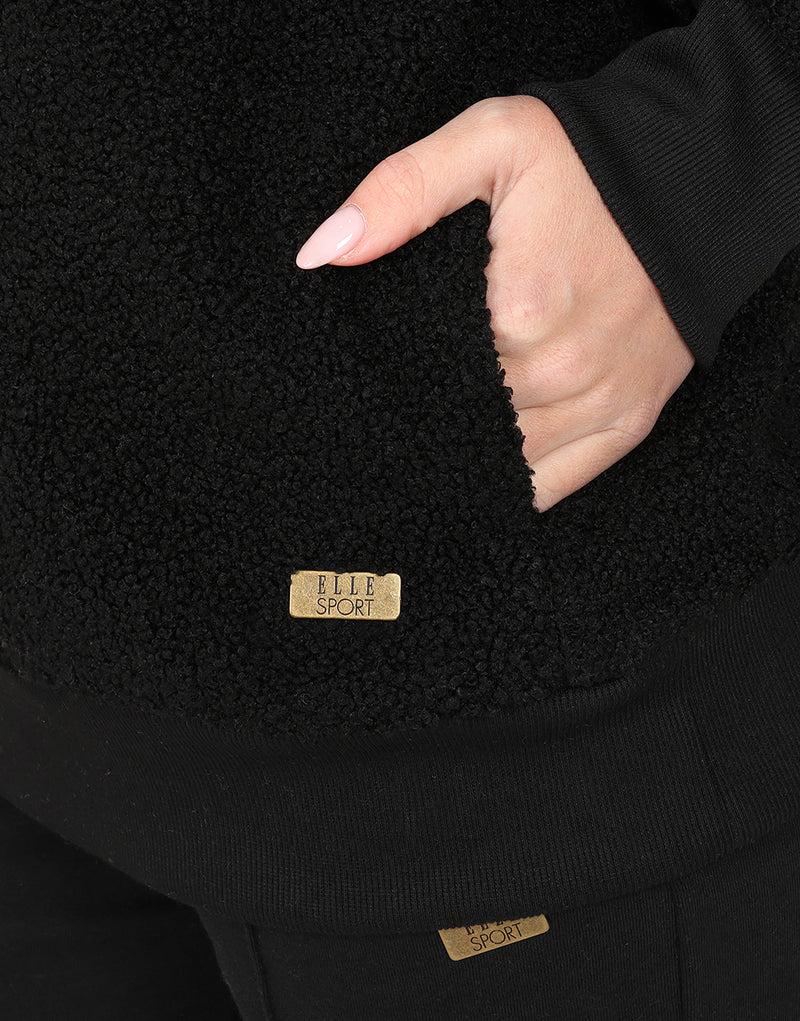 Elle Sportswear ELLE Sport Funnel Fleece - Black