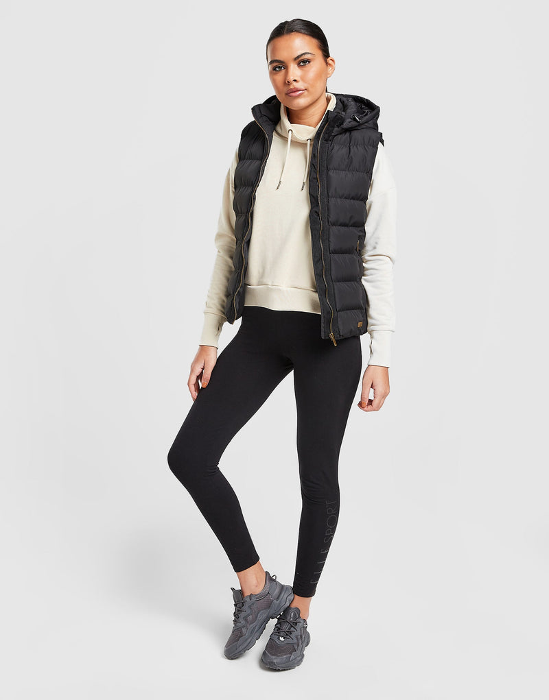 elle sportswear ELLE Sport Hooded Padded Gilet