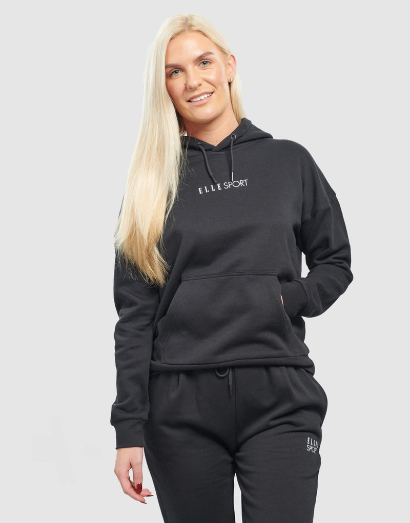 elle sportswear ELLE Sport Logo Hoodie - Black