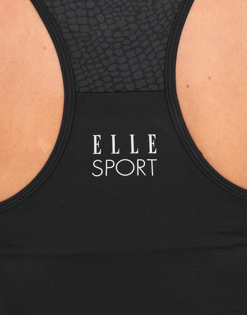 Elle Sportswear ELLE Sport Muscle Back Vest - Black