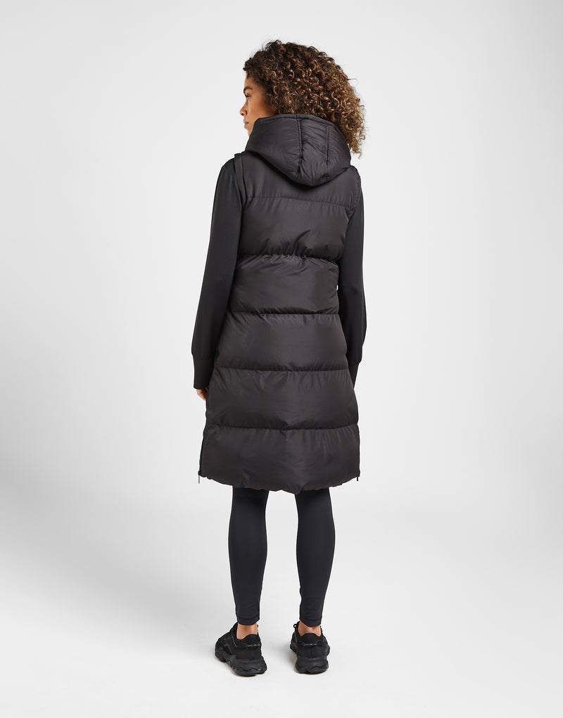 Elle Sportswear ELLE Sport Padded Long Line Gilet
