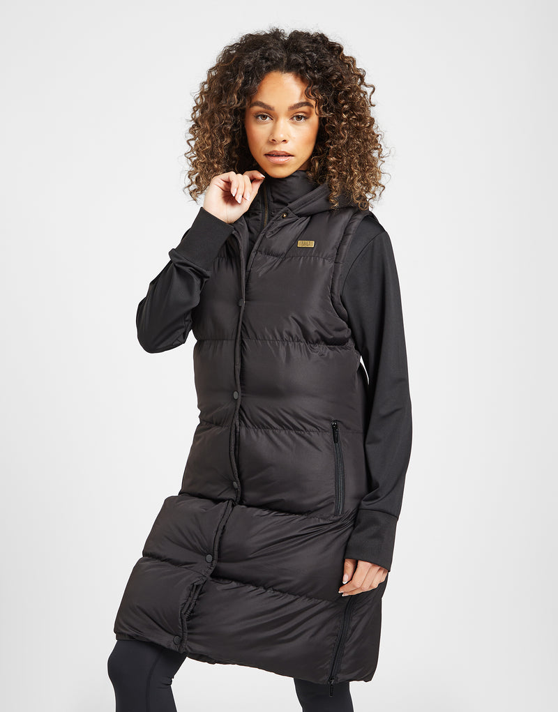 Elle Sportswear ELLE Sport Padded Long Line Gilet