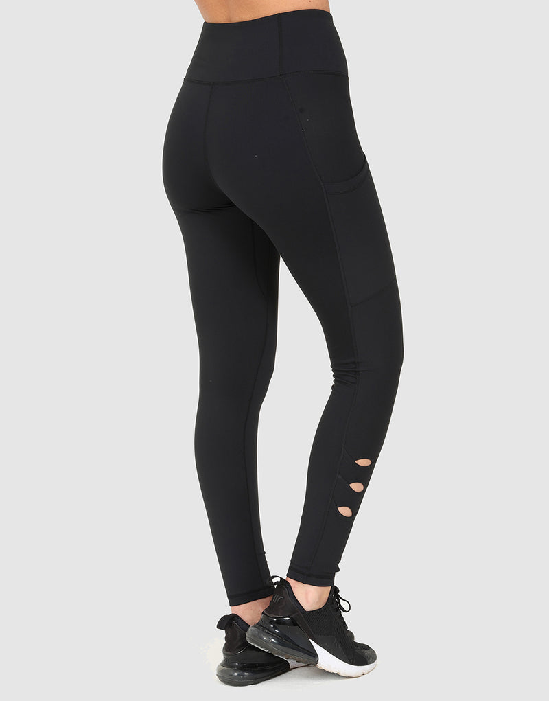 Elle Sportswear ELLE Sport Sueded Legging - Black