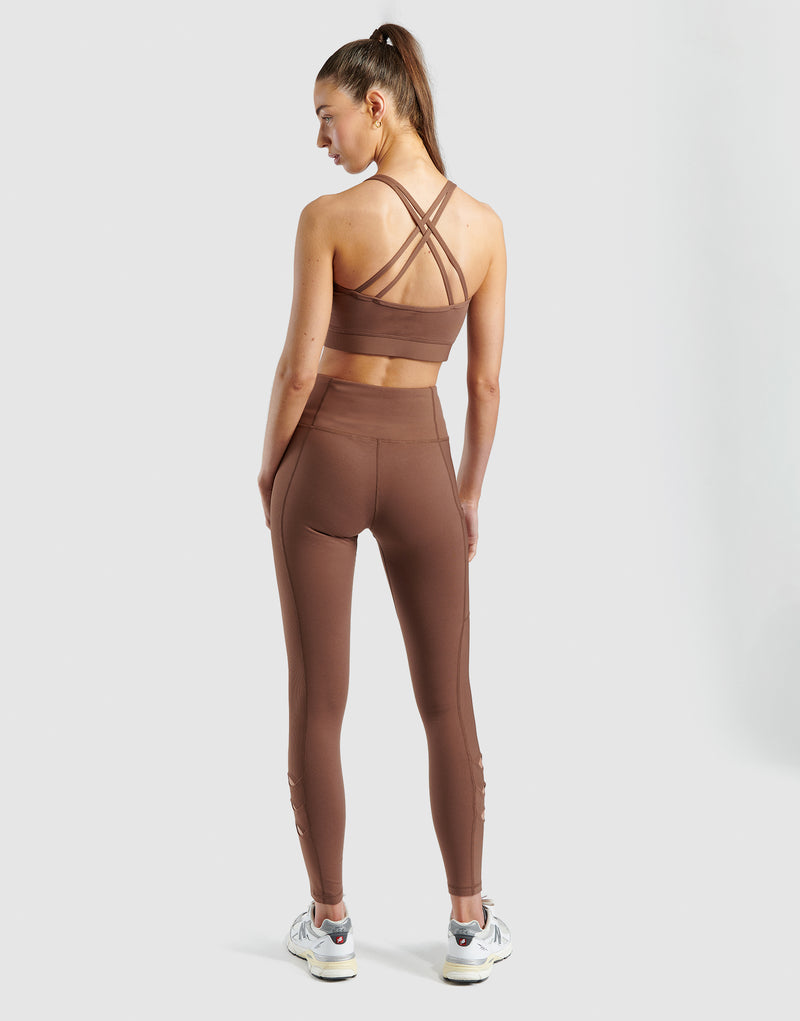 Elle Sportswear ELLE Sport Sueded Ribbed Leggings