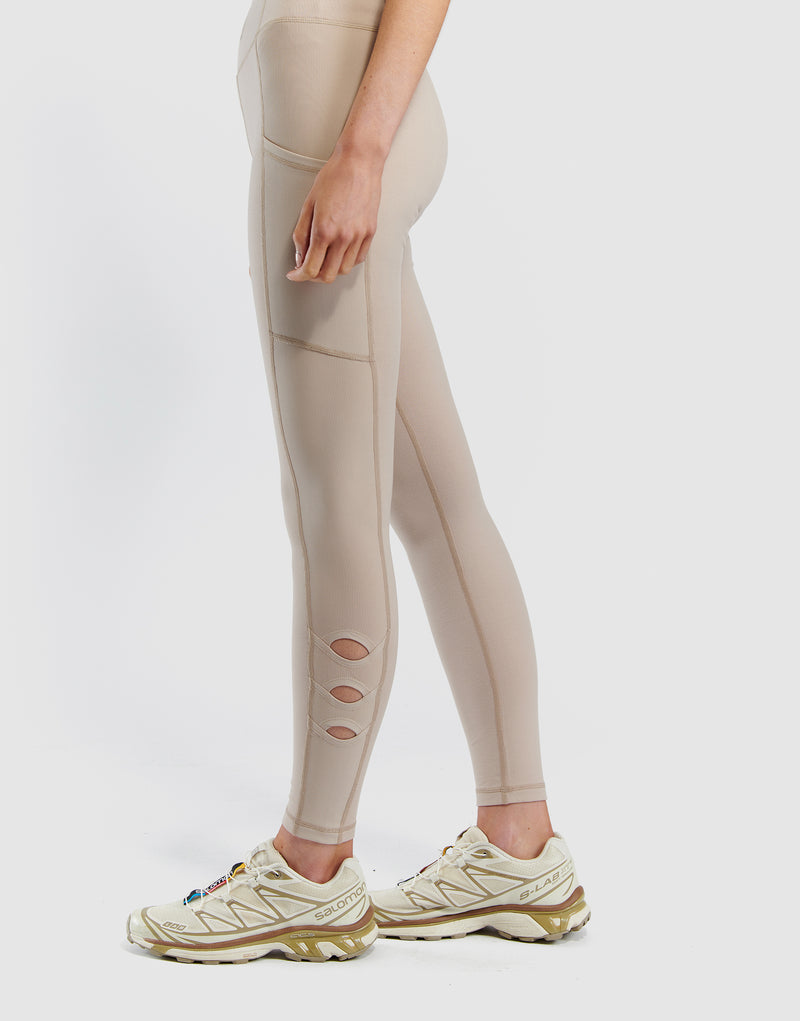 Elle Sportswear ELLE Sport Sueded Ribbed Leggings