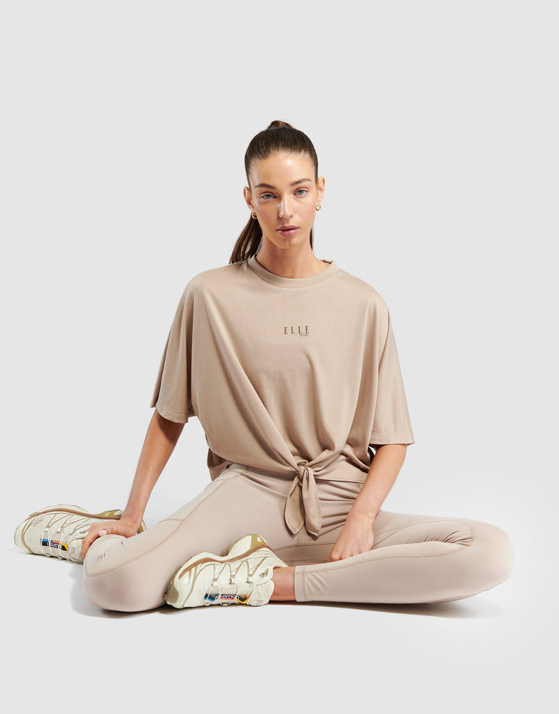 Elle Sportswear ELLE Sport Tie Through T-Shirt