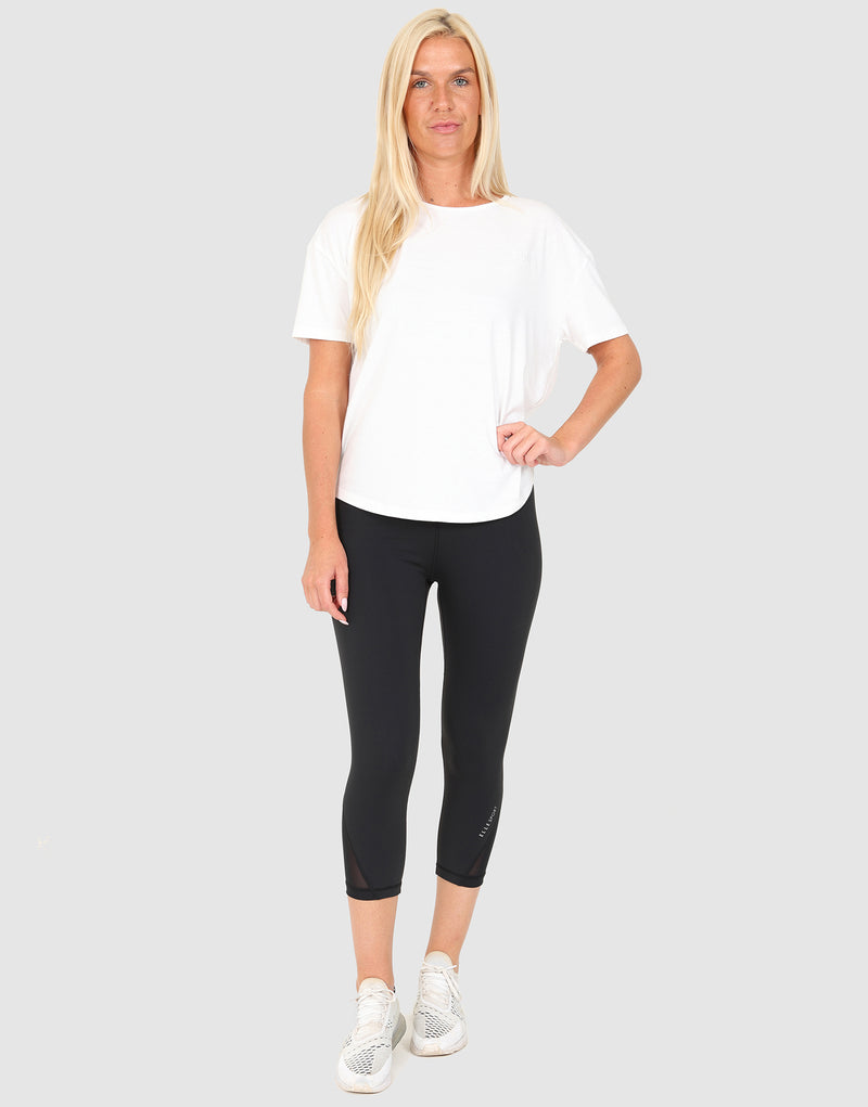 elle sportswear ELLE Sport Twist Back Tee - White