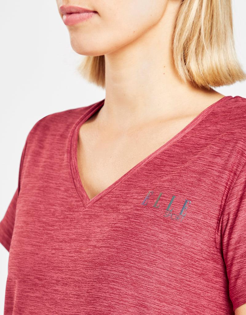 Elle Sportswear ELLE Sport V-Neck T-Shirt