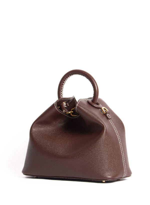 Elleme Baozi Caviar Leather Brown