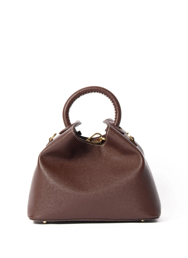 elleme Baozi Caviar Leather Brown