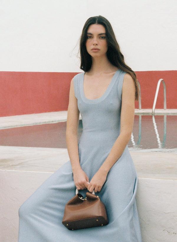 elleme Baozi Leather Cognac/Beige