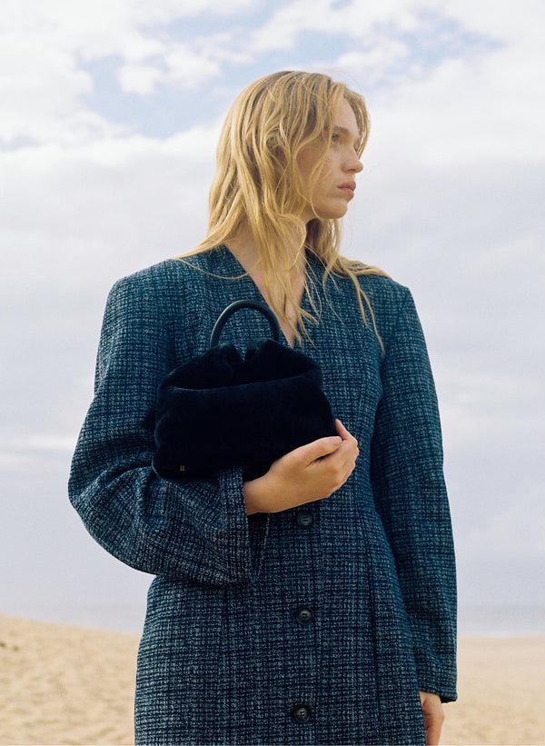 Elleme Baozi Shearling Montone Black