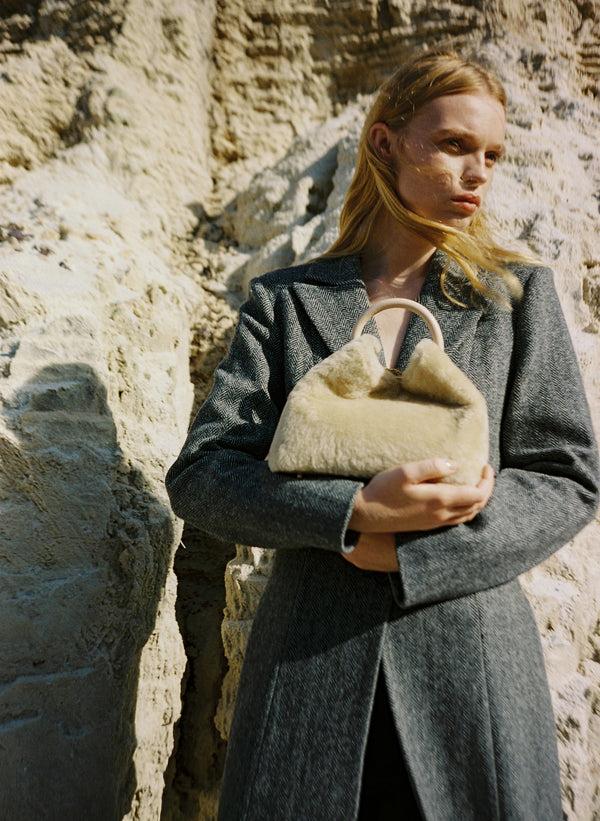 Elleme Baozi Shearling Montone Cream