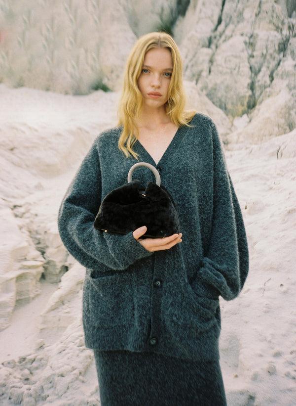 Elleme Baozi Shearling Montone T.Di.Moro/Dark Grey