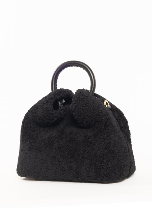 Elleme Baozi Shearling Teddy Black