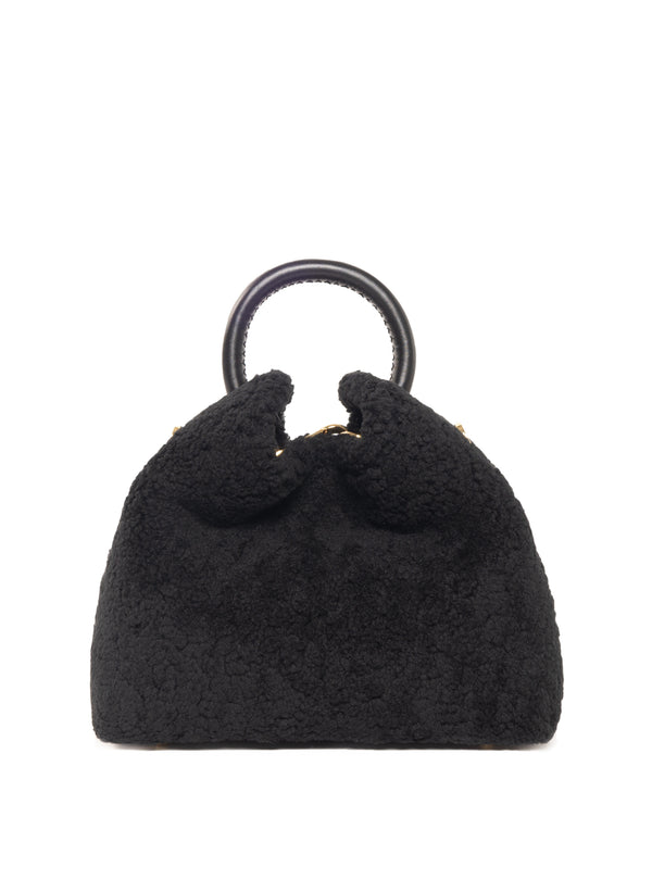 elleme Baozi Shearling Teddy Black
