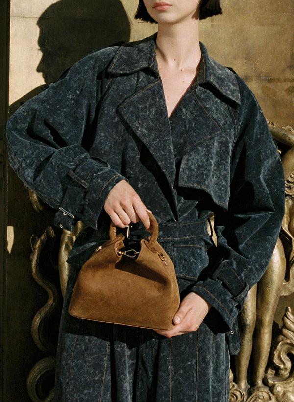 Elleme Baozi Suede Cognac