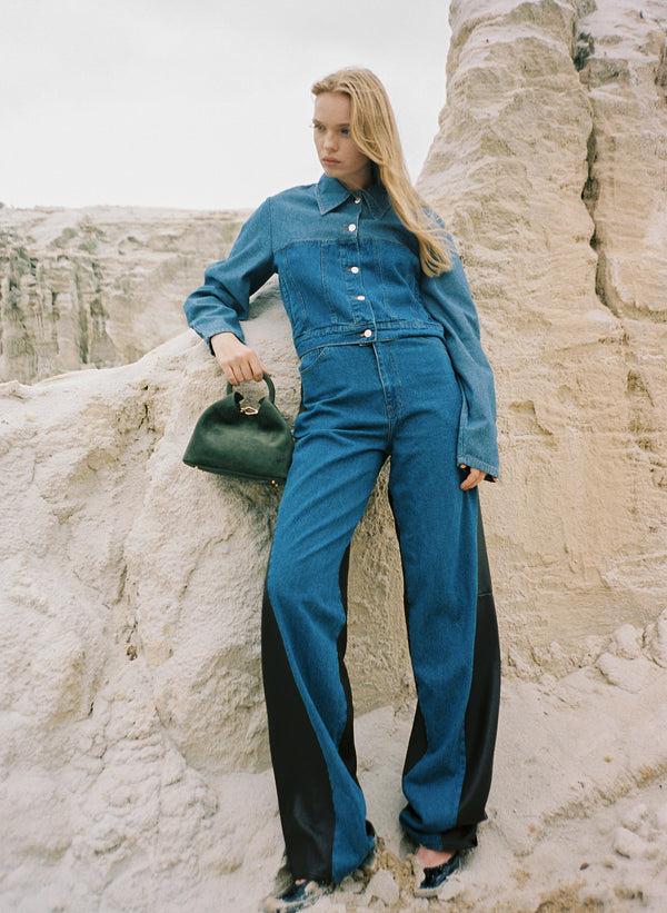 Elleme Baozi Suede Khaki Green