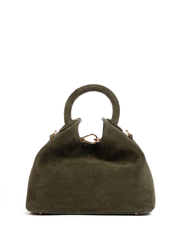elleme Baozi Suede Khaki Green