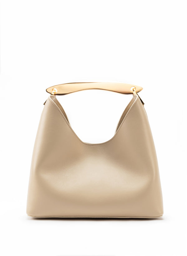 elleme Boomerang Leather Beige