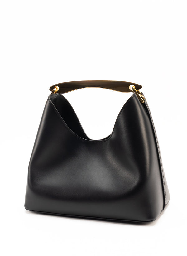 Elleme Boomerang Leather Black - Gold