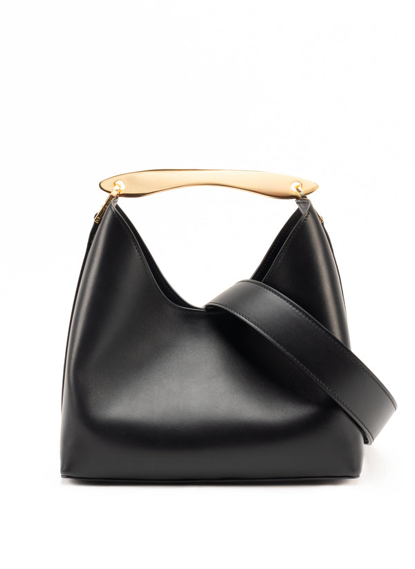 Elleme Boomerang Leather Black - Gold