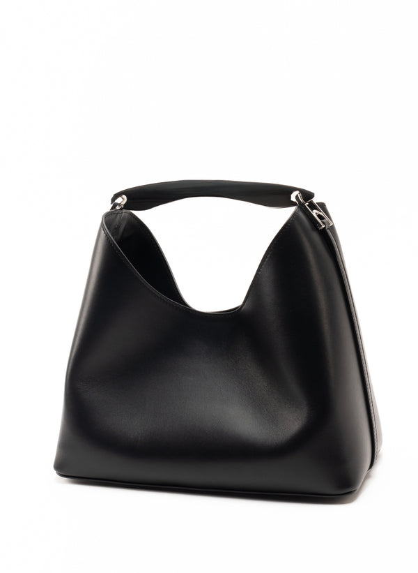 Elleme Boomerang Leather Black - Silver