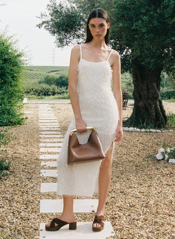 Elleme Boomerang Leather Cognac