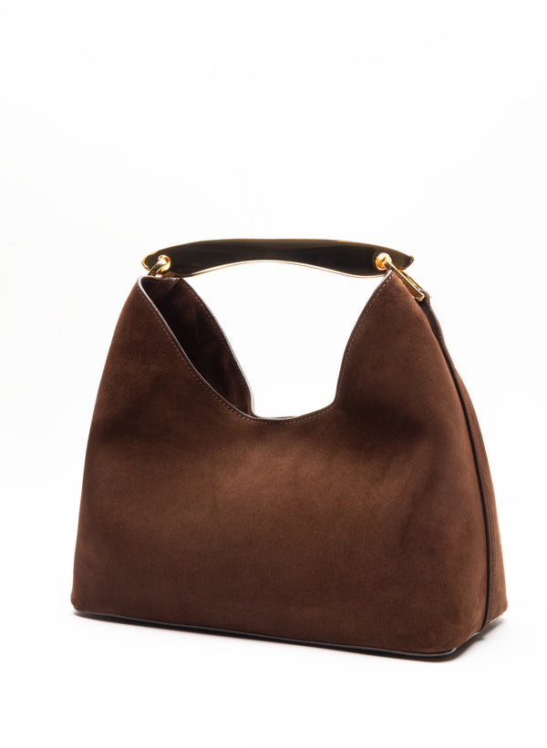 Elleme Boomerang Suede Brownie