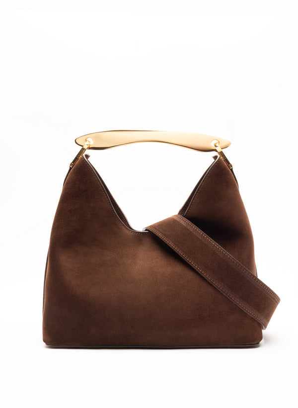 Elleme Boomerang Suede Brownie