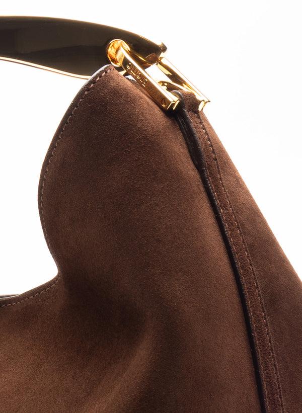 Elleme Boomerang Suede Brownie