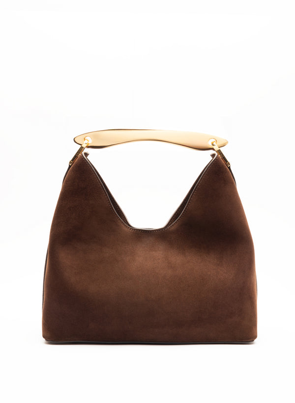 elleme Boomerang Suede Brownie