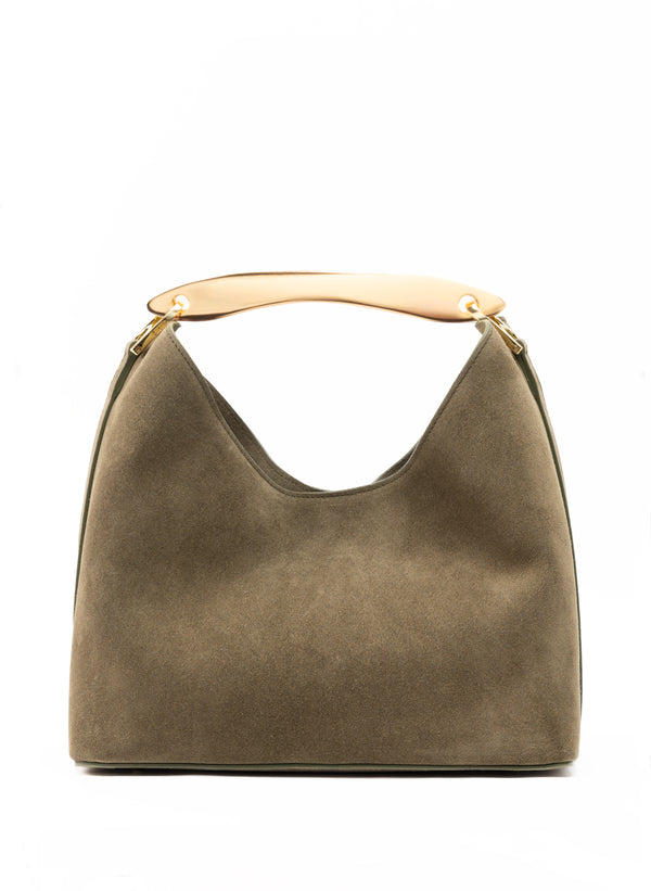 elleme Boomerang Suede Truffle