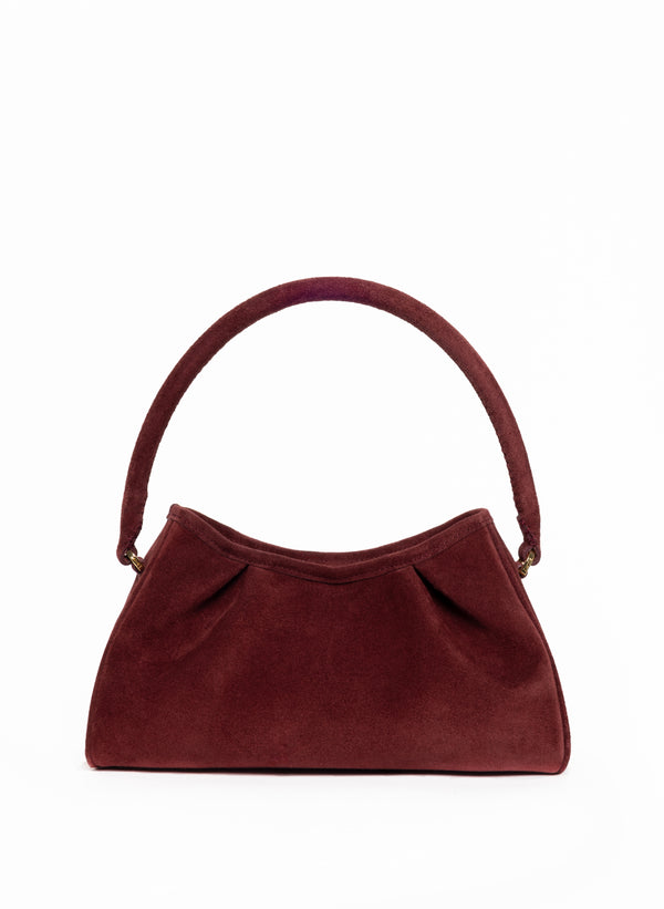 elleme Dimple Suede Burgundy