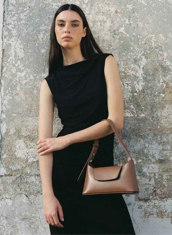 Elleme Envelope Leather Cognac