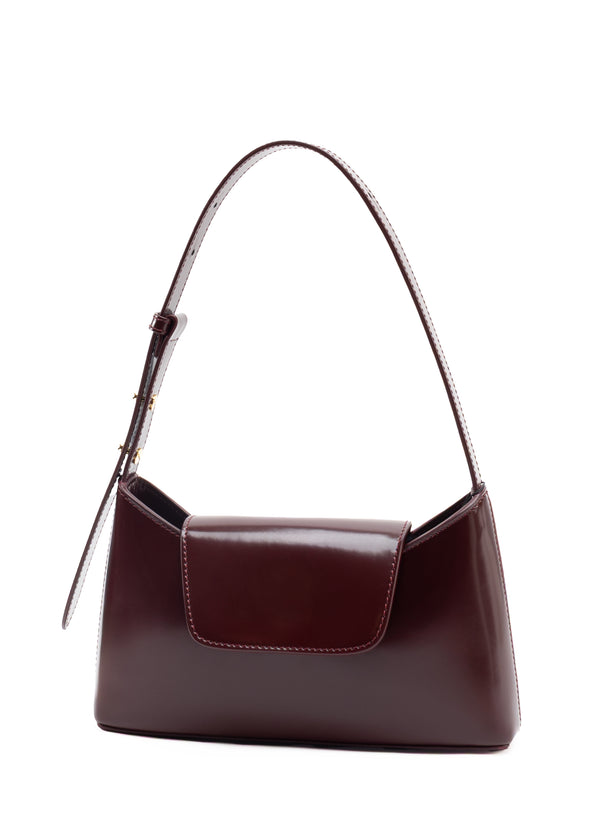 Elleme Envelope Patent Leather Wine