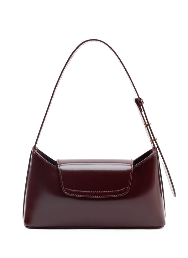 Elleme Envelope Patent Leather Wine
