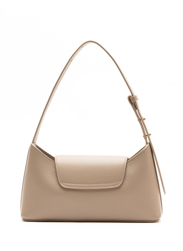 Elleme Envelope Pebbled Leather Taupe