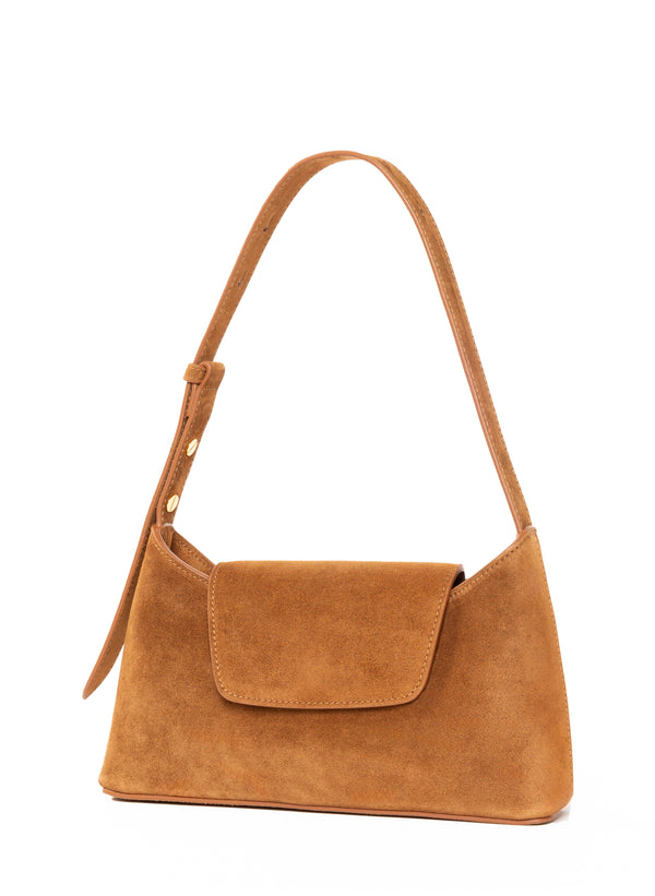 Elleme Envelope Suede Cognac