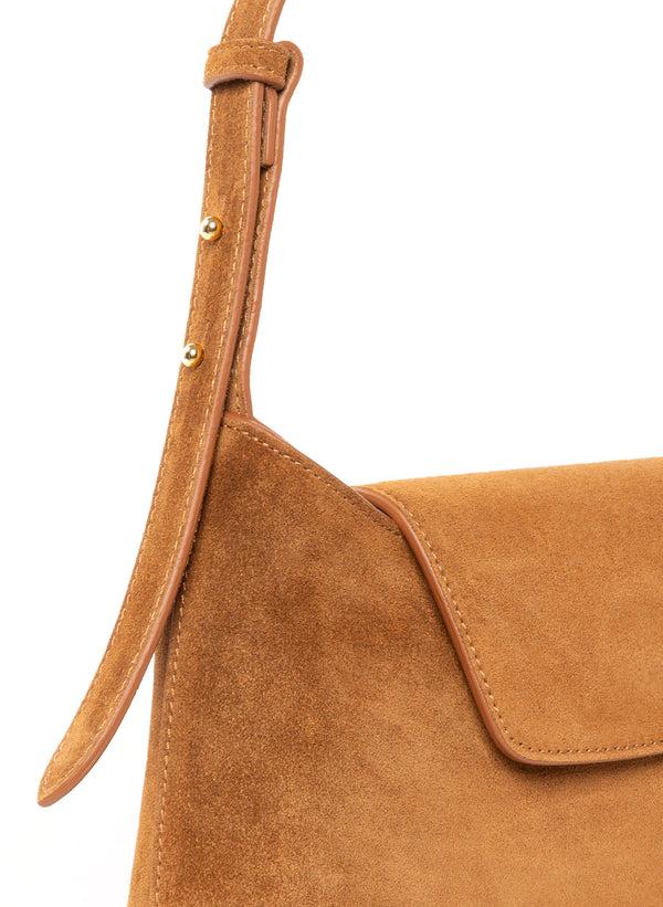 Elleme Envelope Suede Cognac