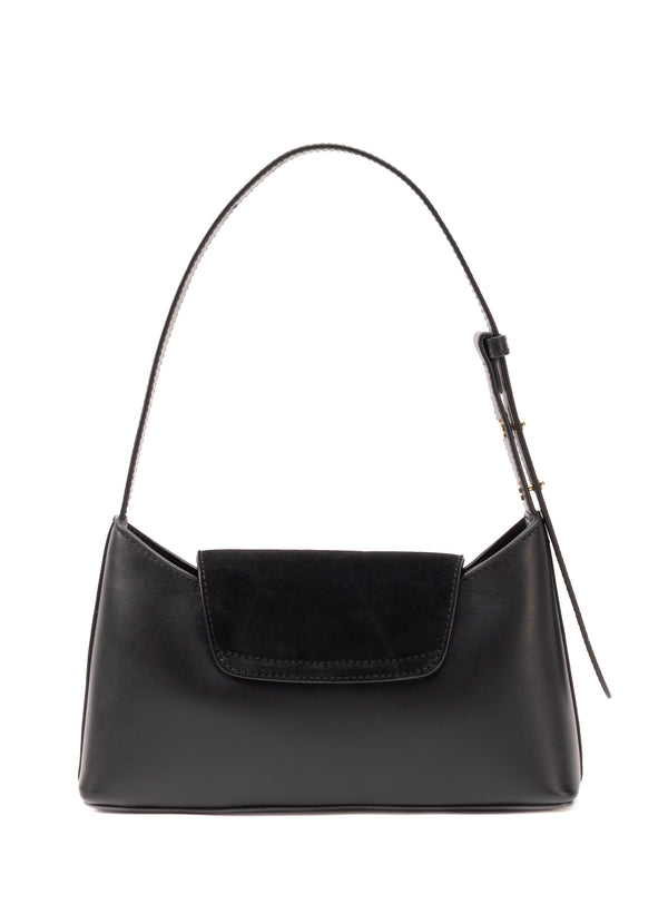 Elleme Envelope Suede/Leather Black