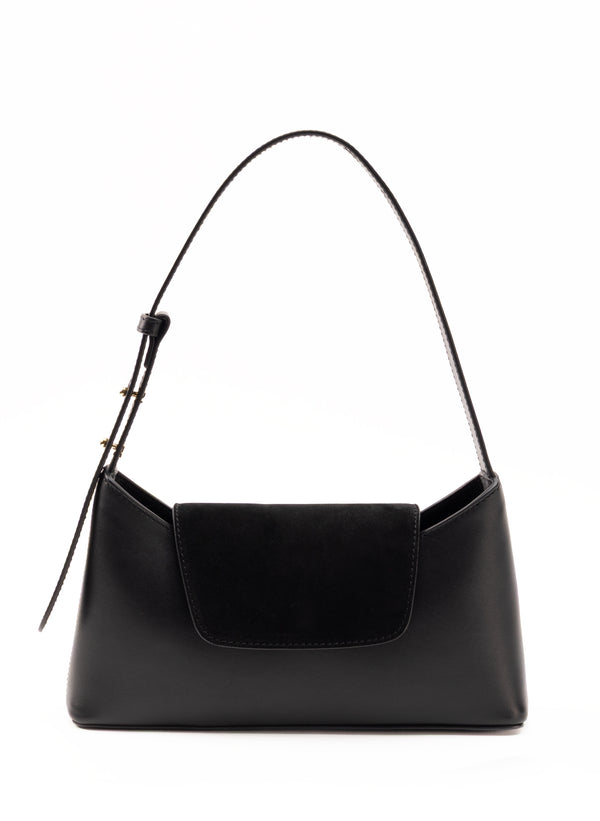 elleme Envelope Suede/Leather Black