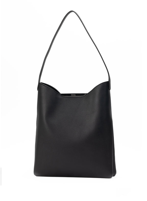 Elleme Gemini Pebbled Leather Black - Silver