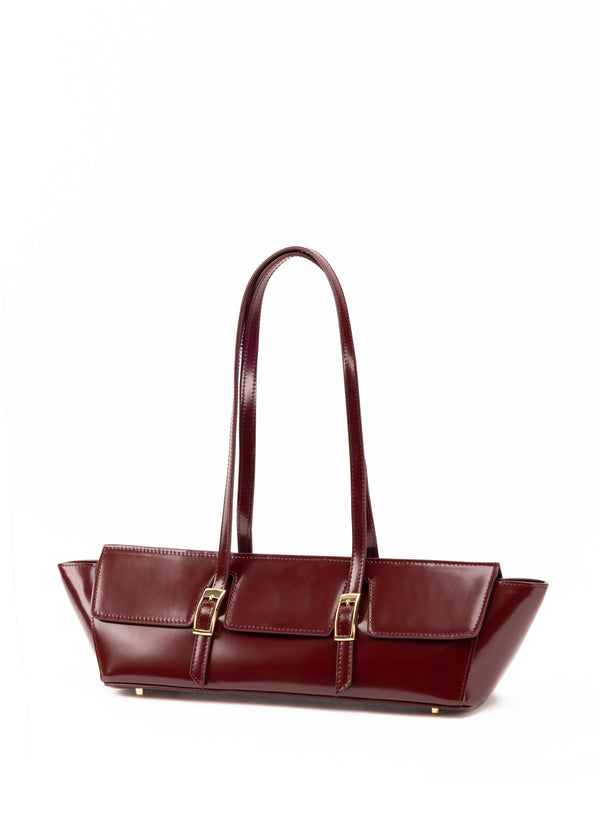 Elleme Le Bateau Patent Leather Wine