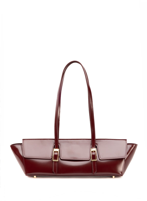 elleme Le Bateau Patent Leather Wine